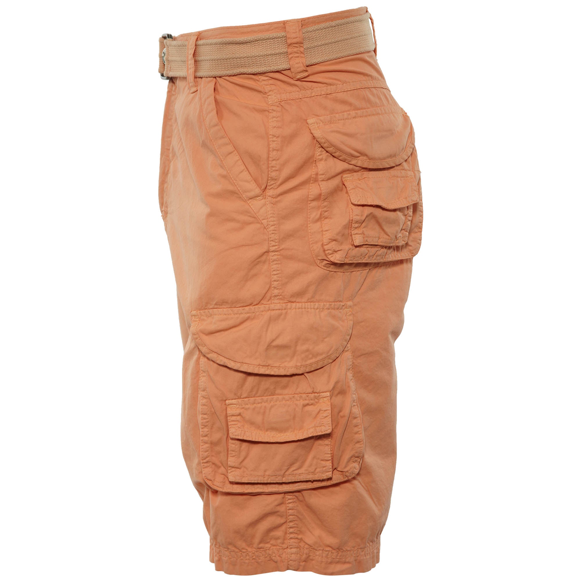 Brooklyn Xpress Bermuda Cargo Shorts With Belt Mens Style : Bx7018ms