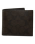 Coach Double Bill Signature Pvc Wallet Mens Style : F75083