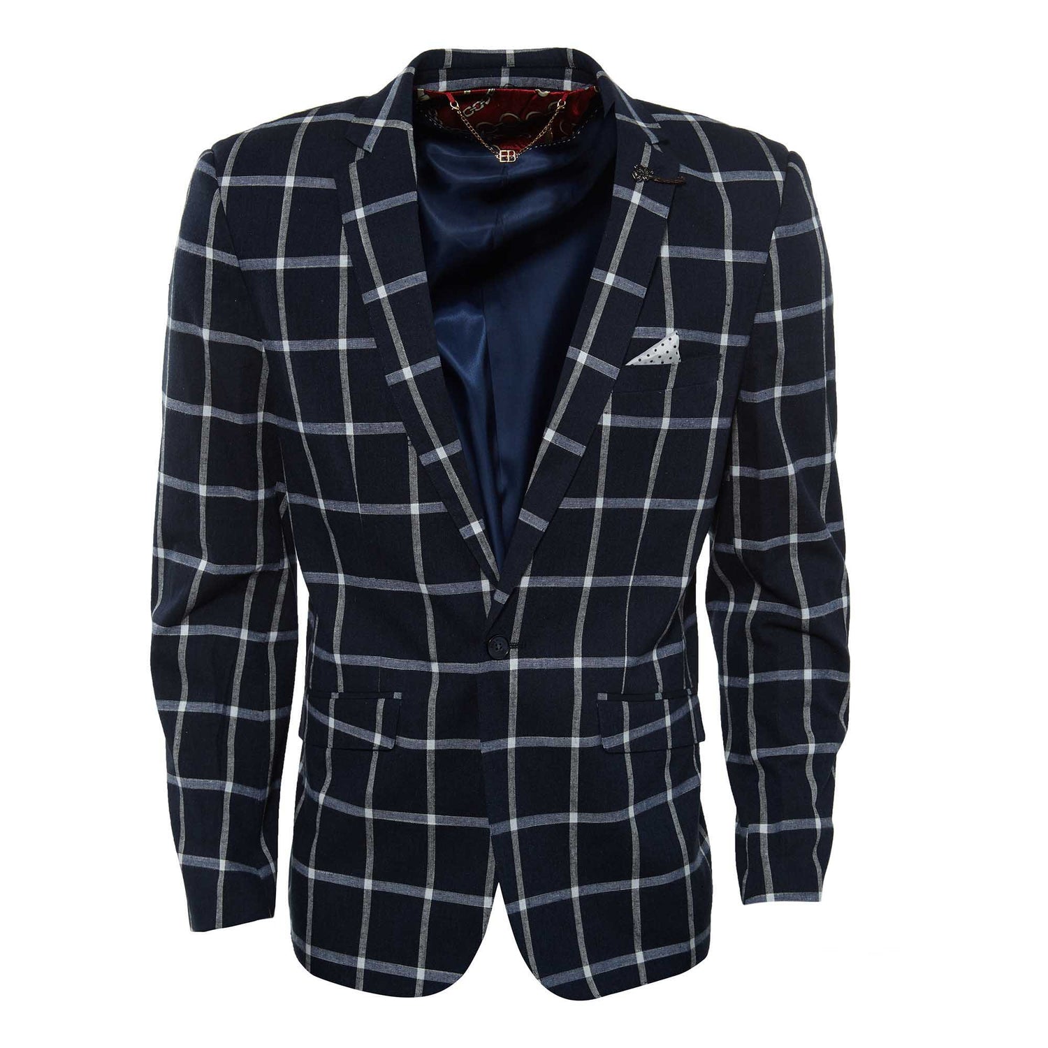 Elie Balleh Woven Blazer Mens Style : Cebbs1710-2m