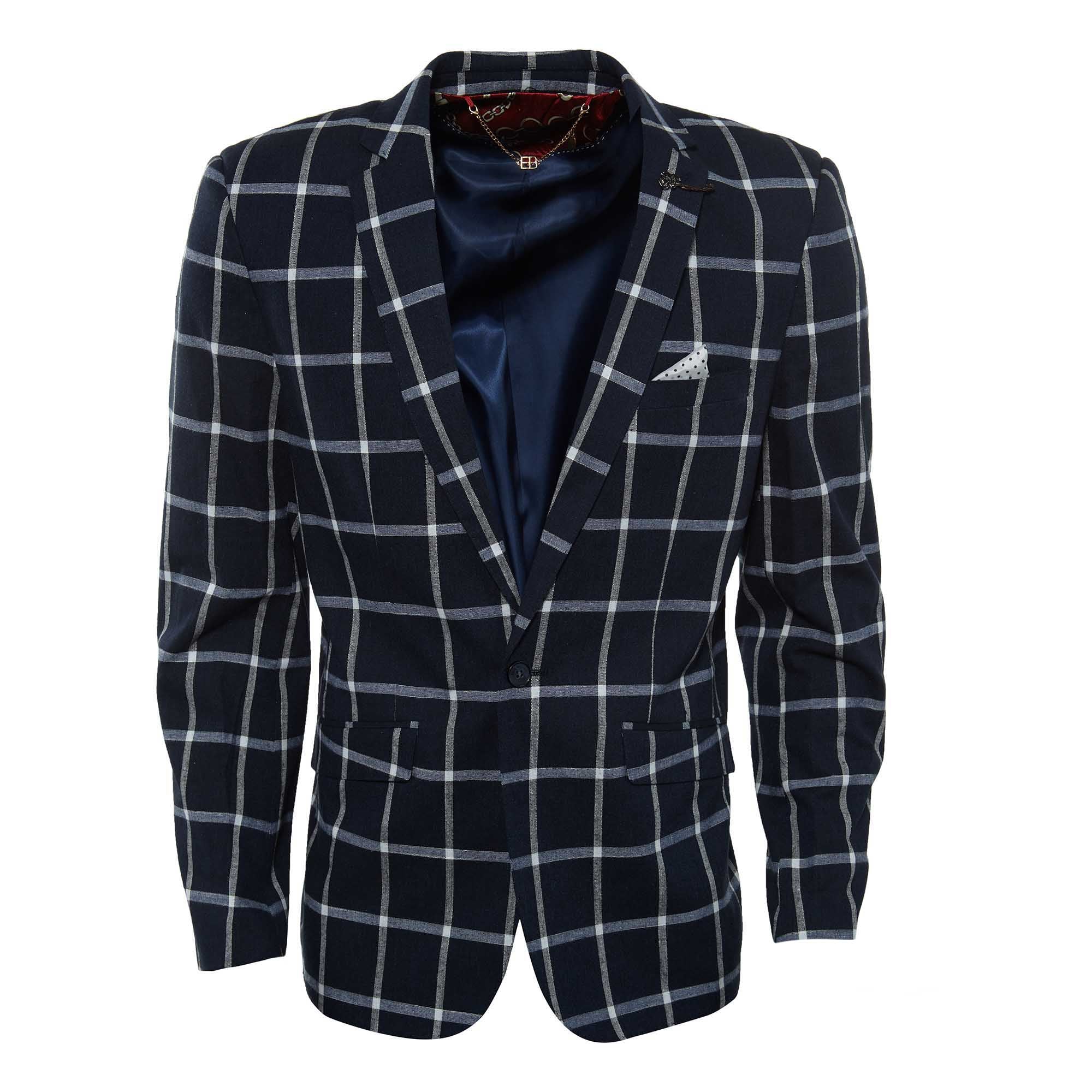 Elie Balleh Woven Blazer Mens Style : Cebbs1710-2m