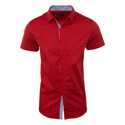 Rivelli Short Sleeves With Chest Packet Mens Style : Rs200