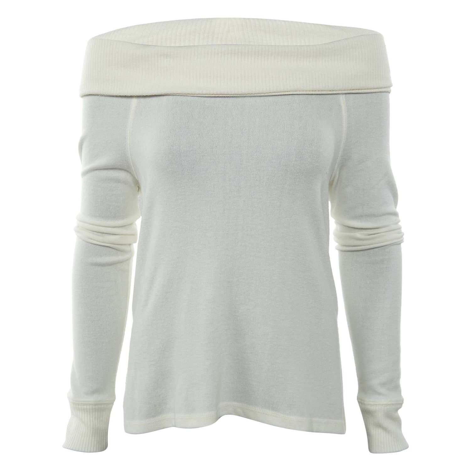 Abercrombie &amp; Fitch Cozy Off-the-shoulder Tee Womens Style : 139-516-0460