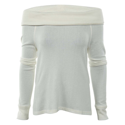 Abercrombie &amp; Fitch Cozy Off-the-shoulder Tee Womens Style : 139-516-0460