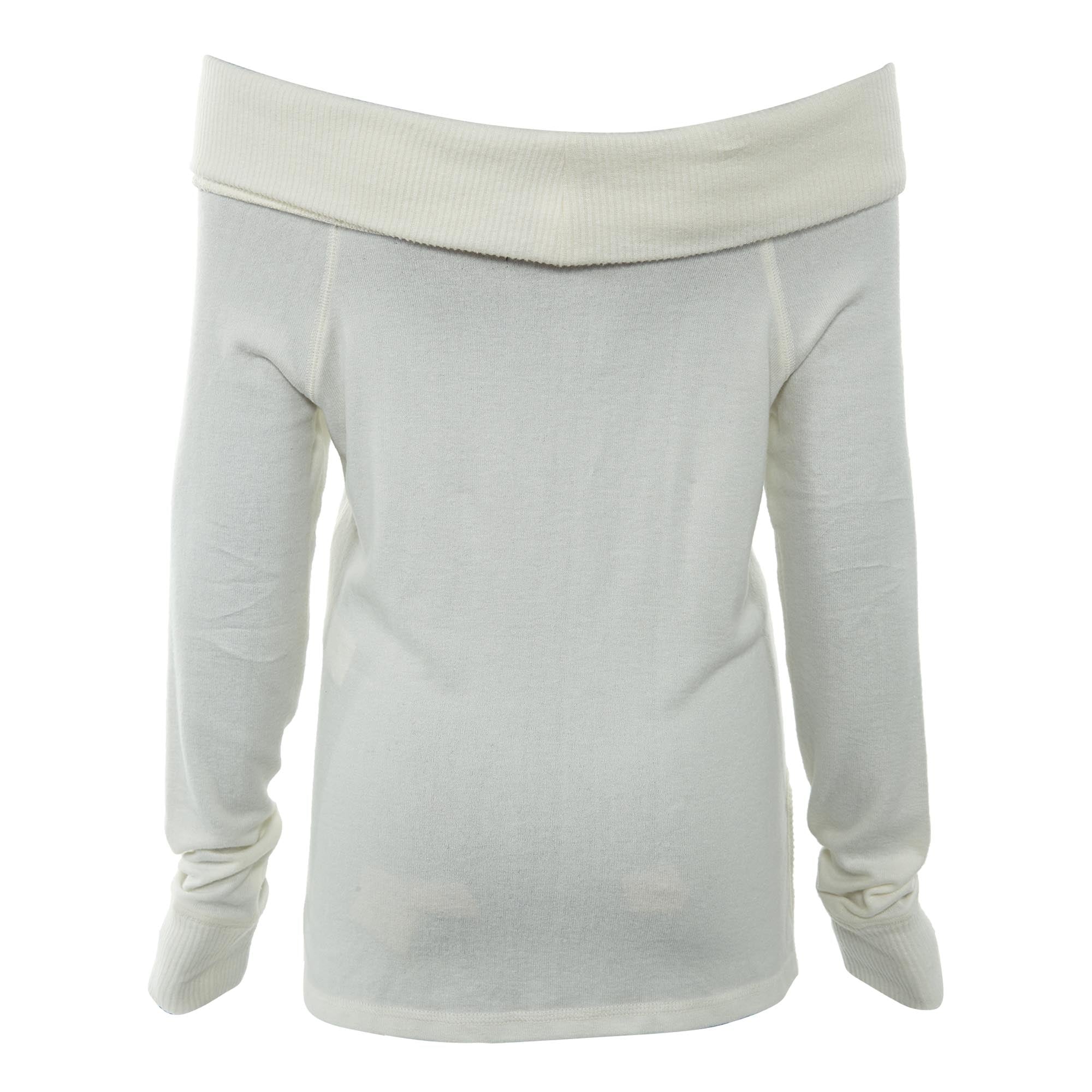 Abercrombie &amp; Fitch Cozy Off-the-shoulder Tee Womens Style : 139-516-0460