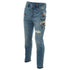 Abercrombie & Fitch High-rise Girlfriend Jeans With Floral Embroidery Womens Style : 155-555-1460