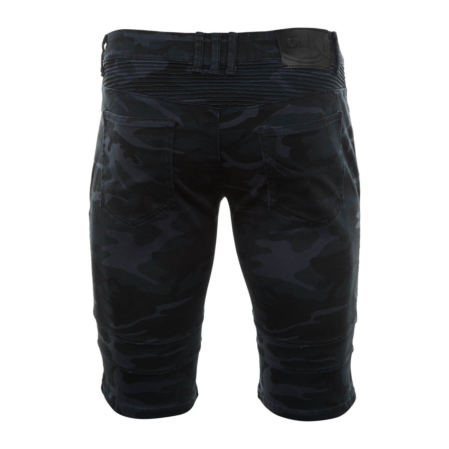 X-ray Jeans Camo Moto Shorts Mens Style : Xms-9732