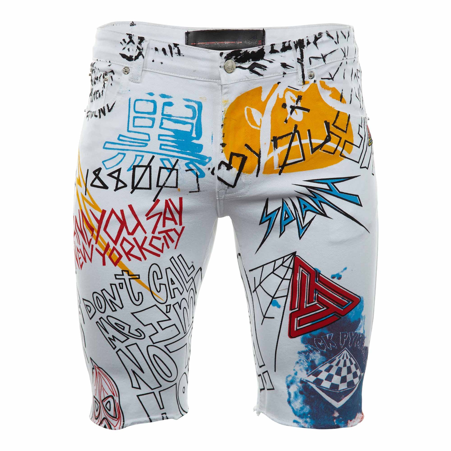 Black Pyramid Denim Short Mens Style : Y3161418