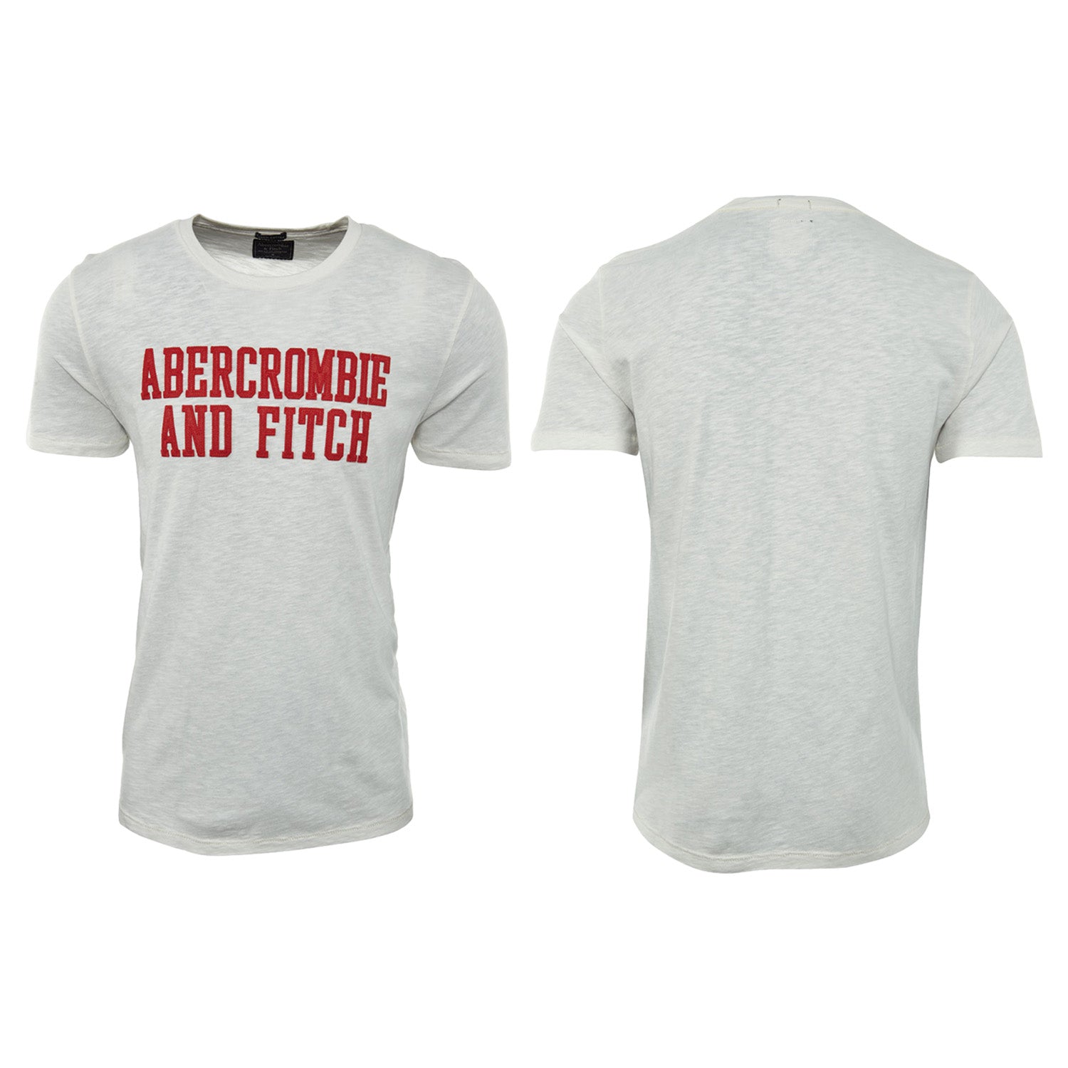 Abercrombie &amp; Fitch Applique Logo Tee Mens Style : 123-238-2347