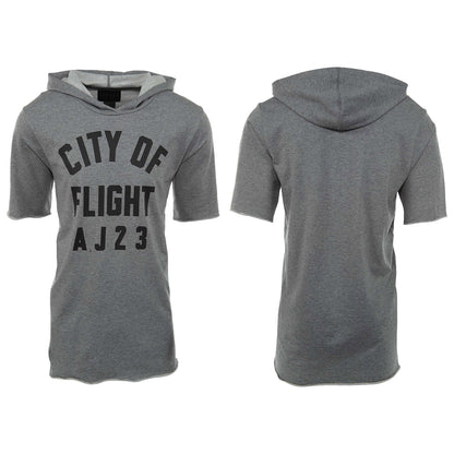 Jordan Sportswear City Of Flight Short Sleeve Hoodie  Mens Style : 911317