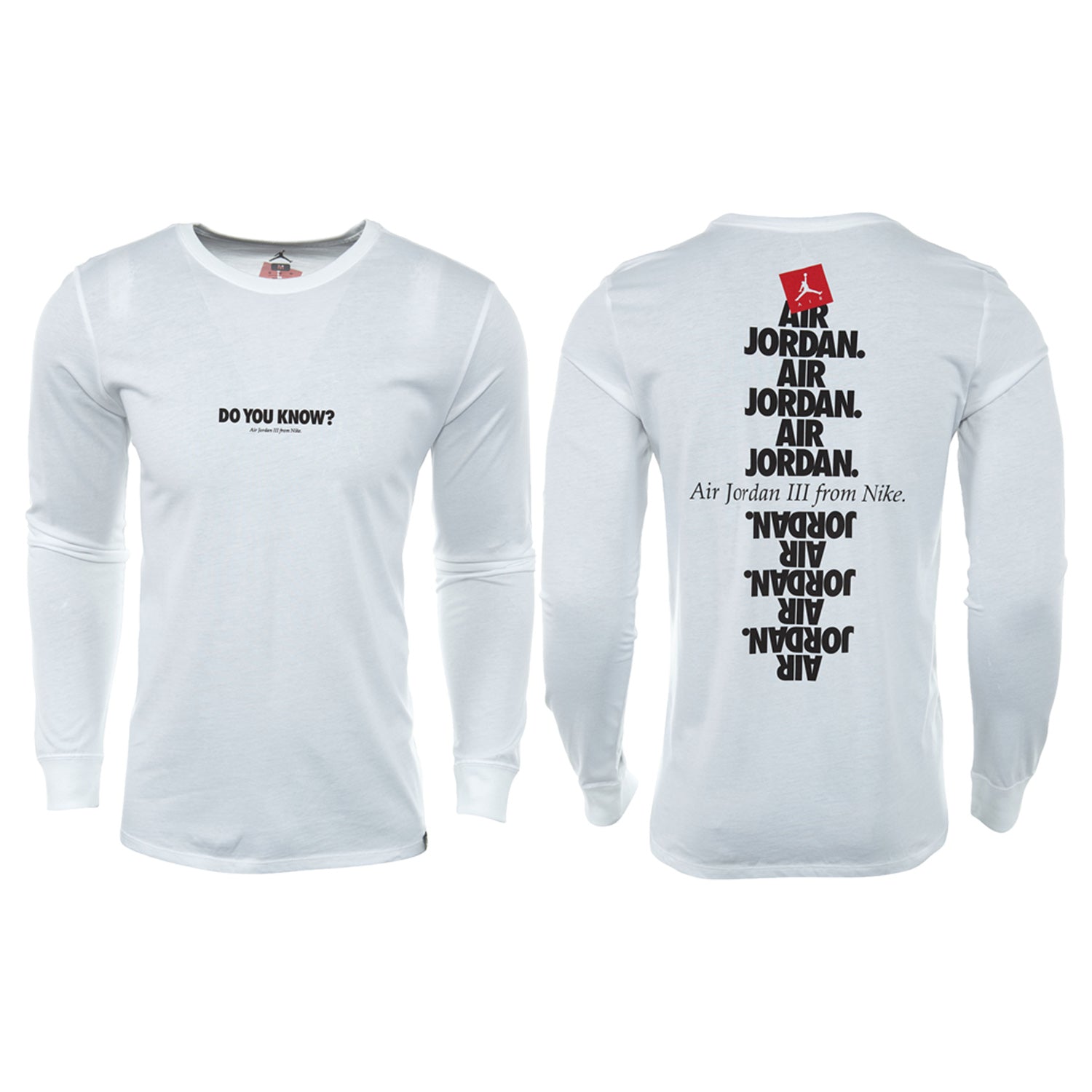 Jordan Retro 3 Jsw Long Sleeve Cnxn T-shirt Mens Style : 943938