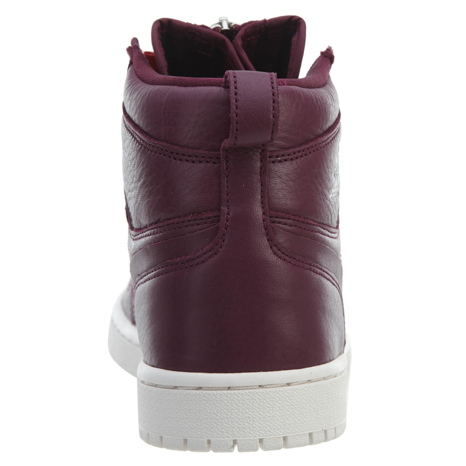 Air Jordan 1 High Zip Premium Bordeaux Womens Style :AT0575