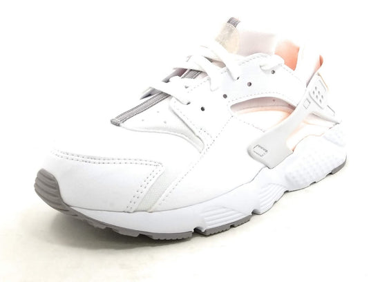 Nike Huarache Run White Crimson Shoes Boys / Girls Style :704951