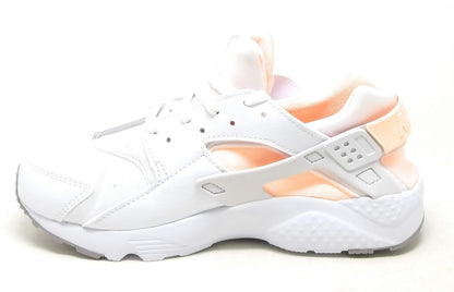 Nike Huarache Run White Crimson Shoes Boys / Girls Style :704951
