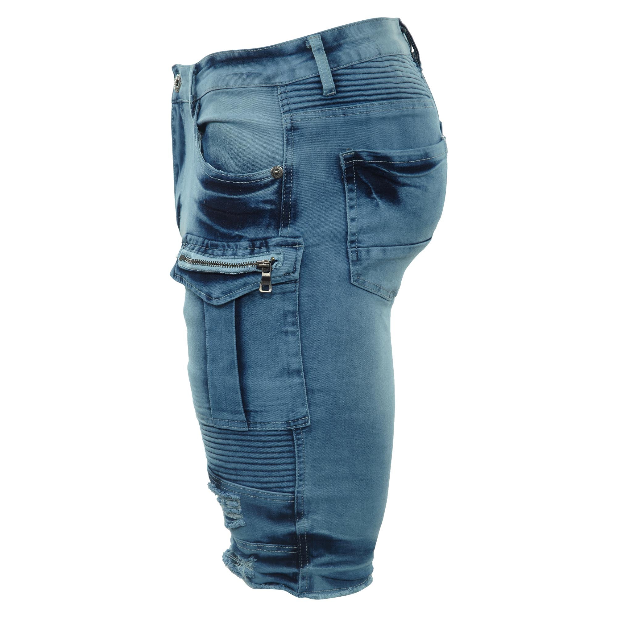 Nobel Jeans Denim Short Mens Style : S14