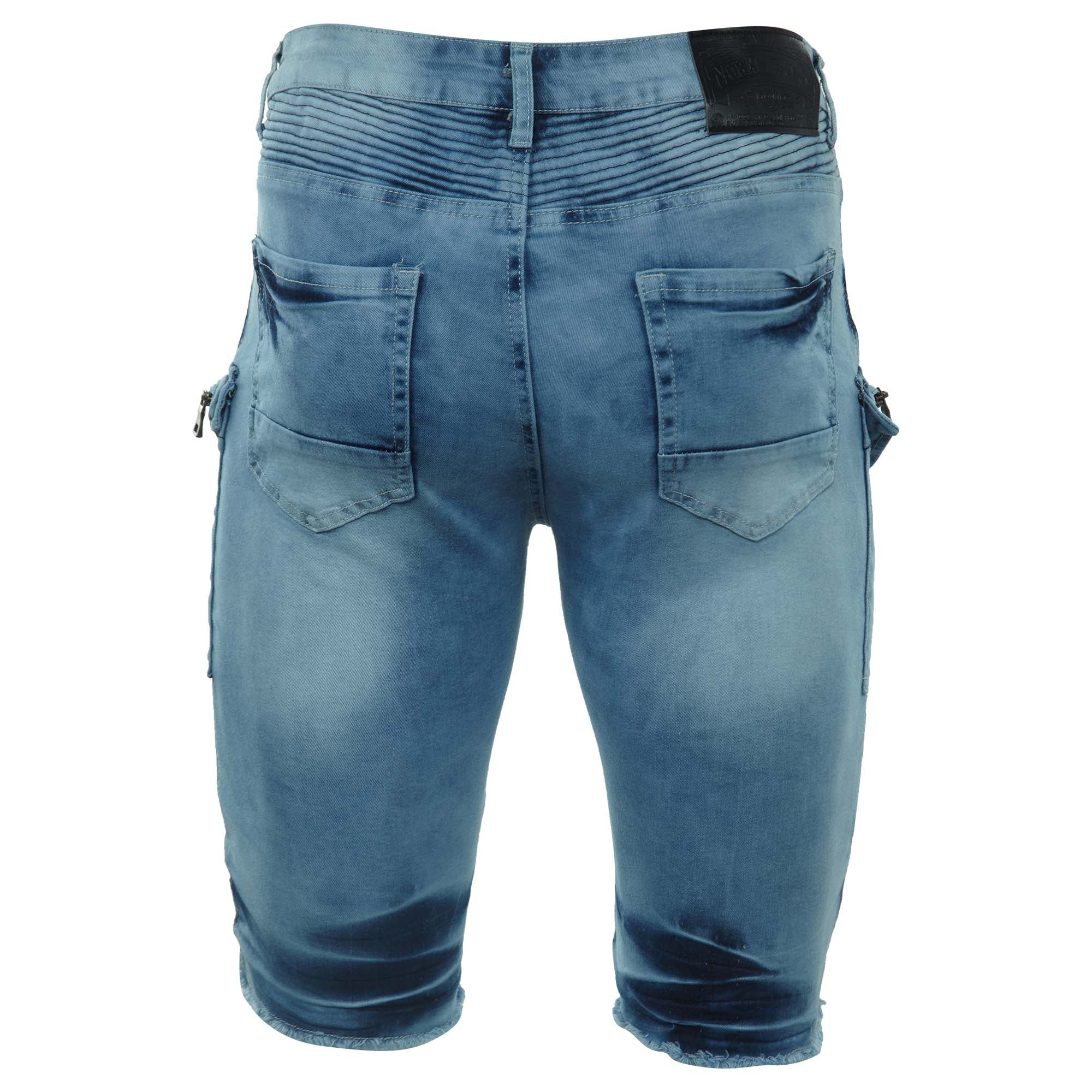 Nobel Jeans Denim Short Mens Style : S14