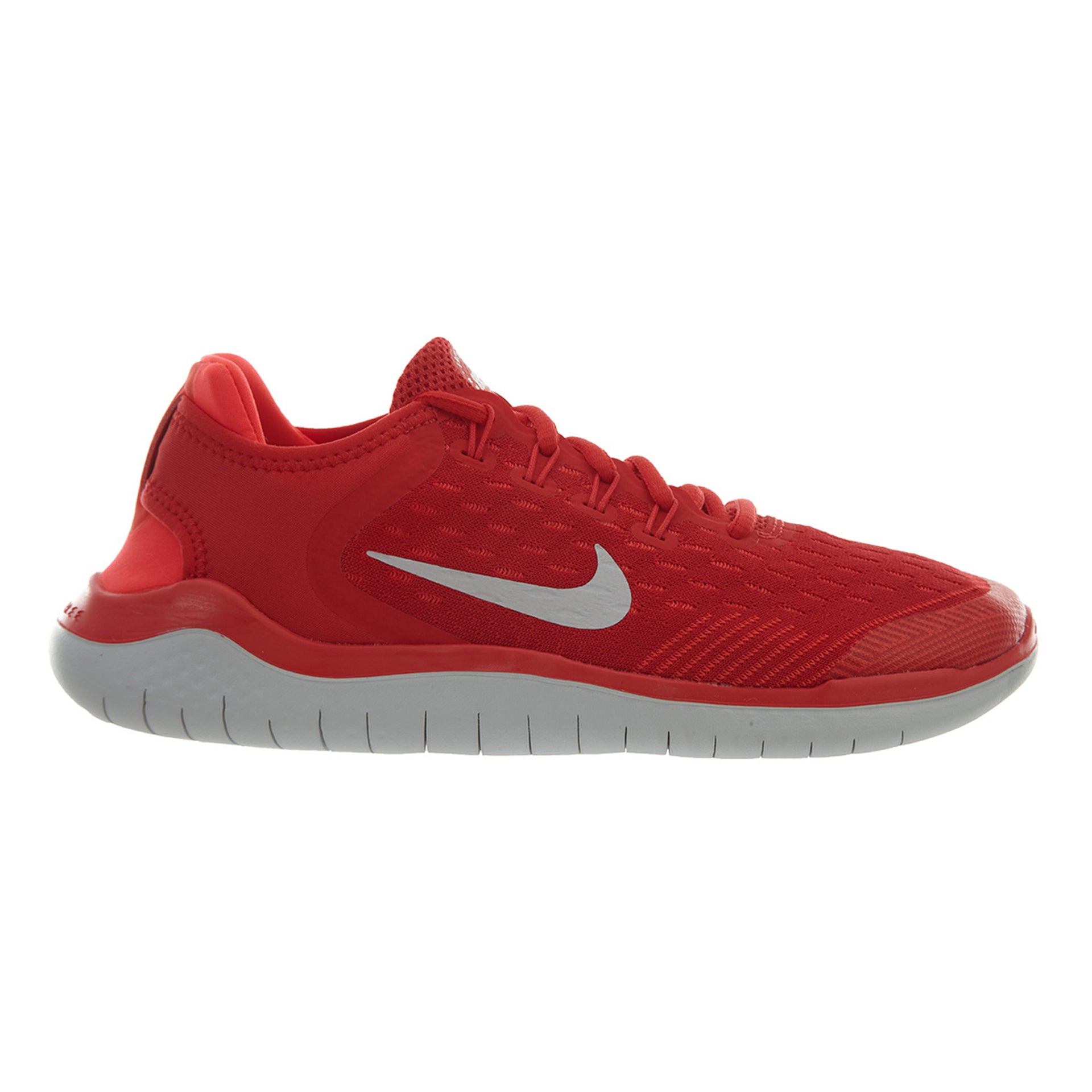 Nike Free RN 2018 (GS) Speed Red Vast Grey Big Boys / Girls Style :AH3451