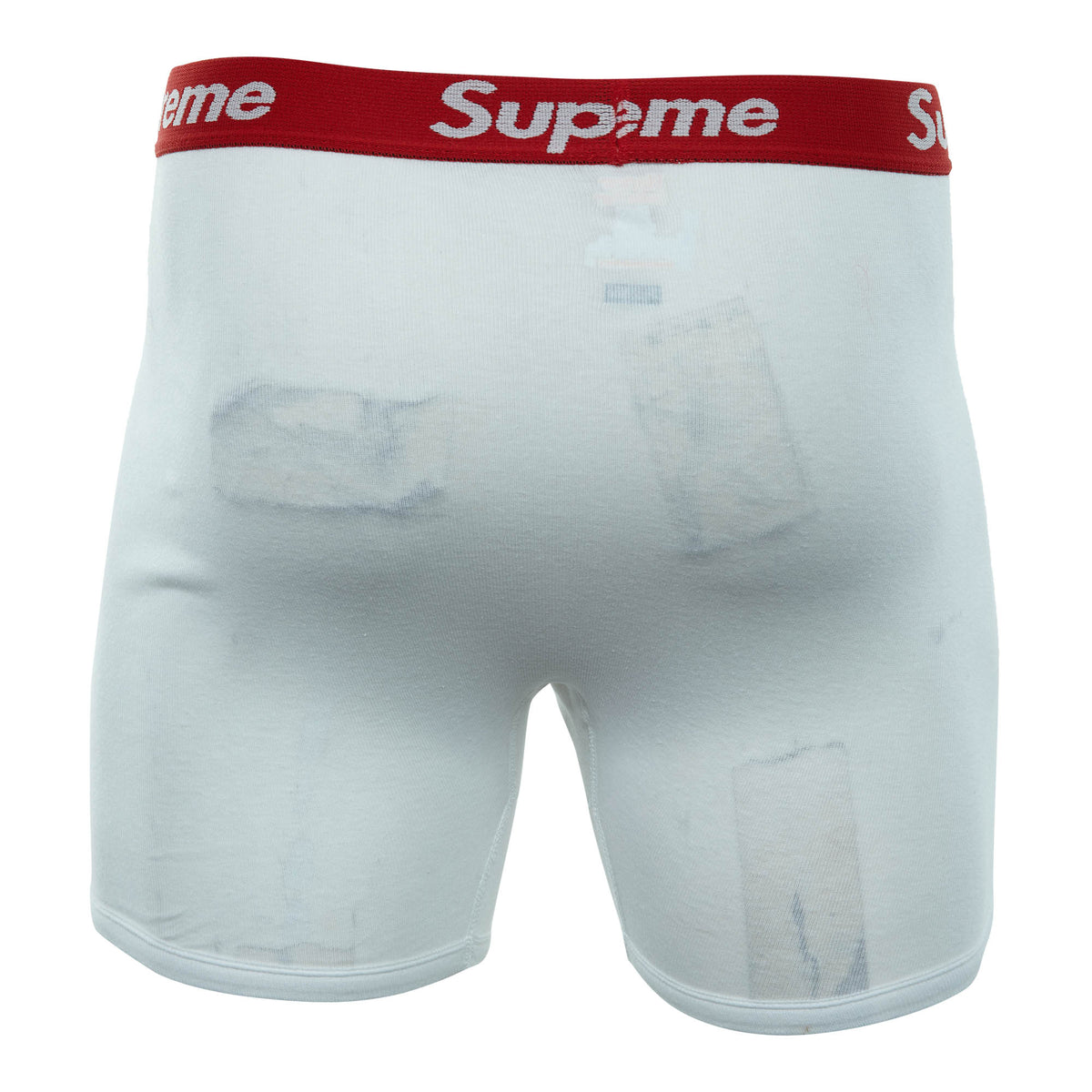 Supreme Hanes Boxer (4 Pack) Briefs White