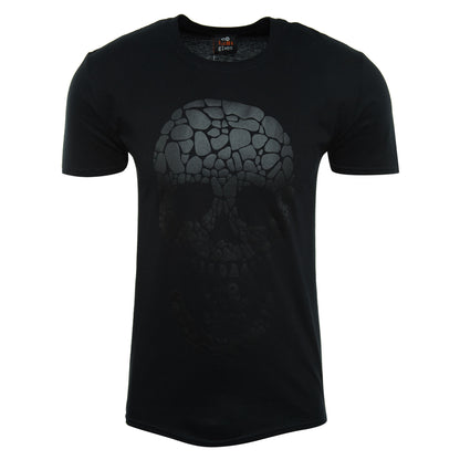 Nofuchsgiven Matte Black Skull Tee Mens Style : Nfg-tee