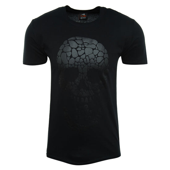 Nofuchsgiven Matte Black Skull Tee Mens Style : Nfg-tee