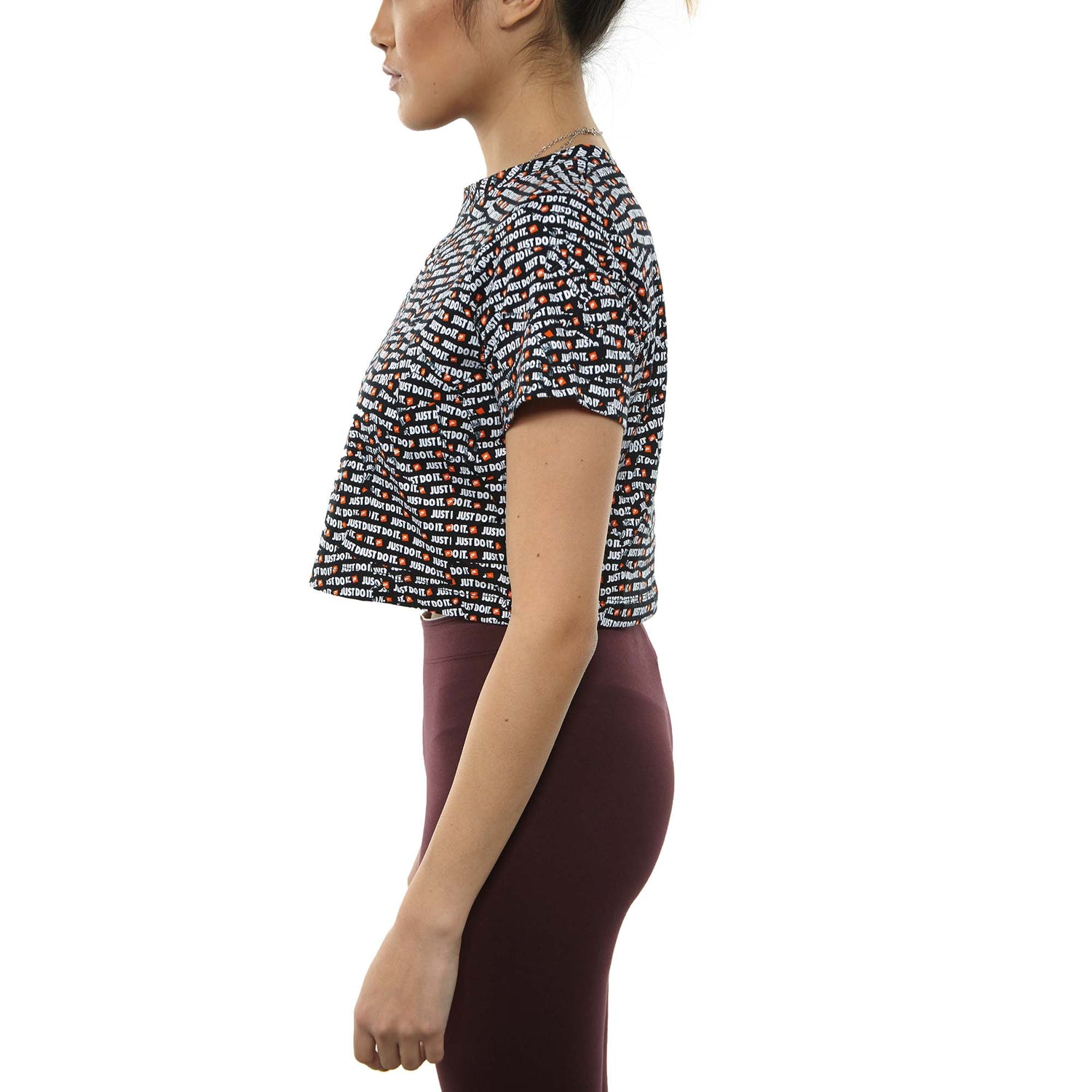 Nike Jdi Anniversary Aop Crop Top Womens Style : Aq0249