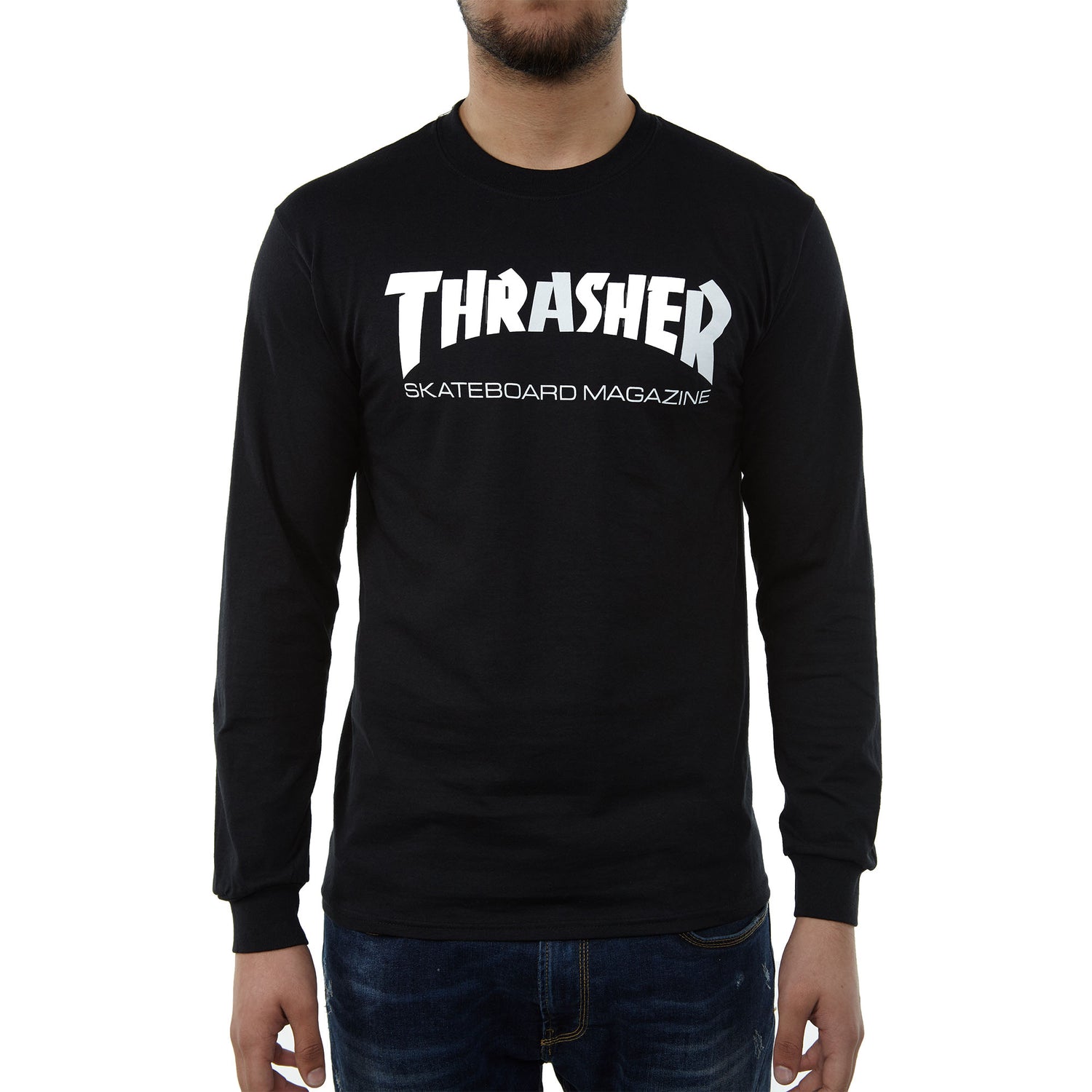 Thrasher Skate Mag Long Sleeve Tee Mens Style : 111107