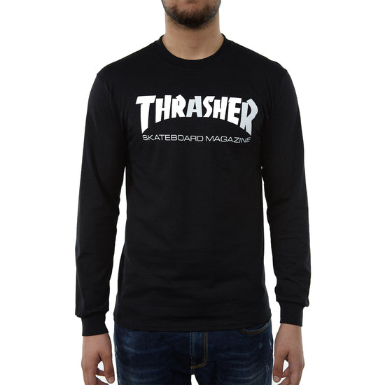 Thrasher Skate Mag Long Sleeve Tee Mens Style : 111107