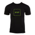 Huf Outline Box Logo Tee Mens Style : Ts00058-BLACK