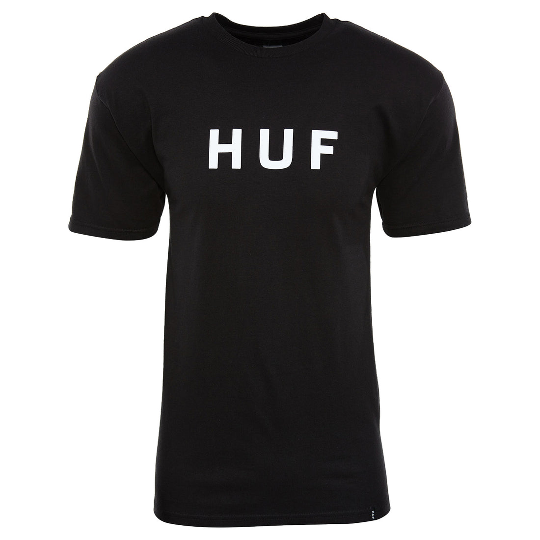 Huf Original Logo Tee Mens Style : Tsbsc111-BLACK