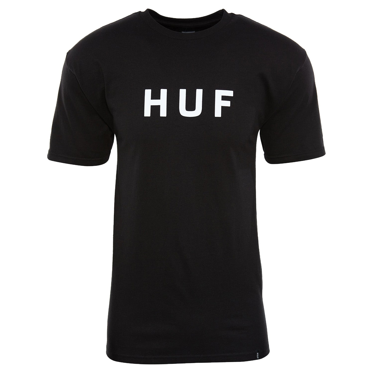 Huf Original Logo Tee Mens Style : Tsbsc111-BLACK