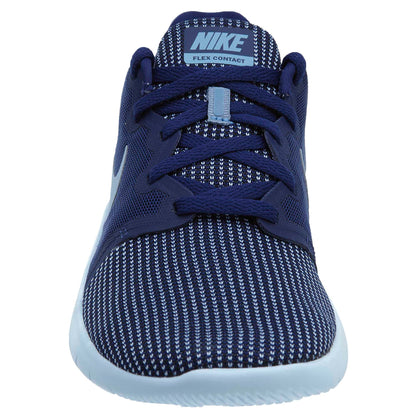 Nike Flex Contact 2 Work Blue Running Womens Style :AA7409