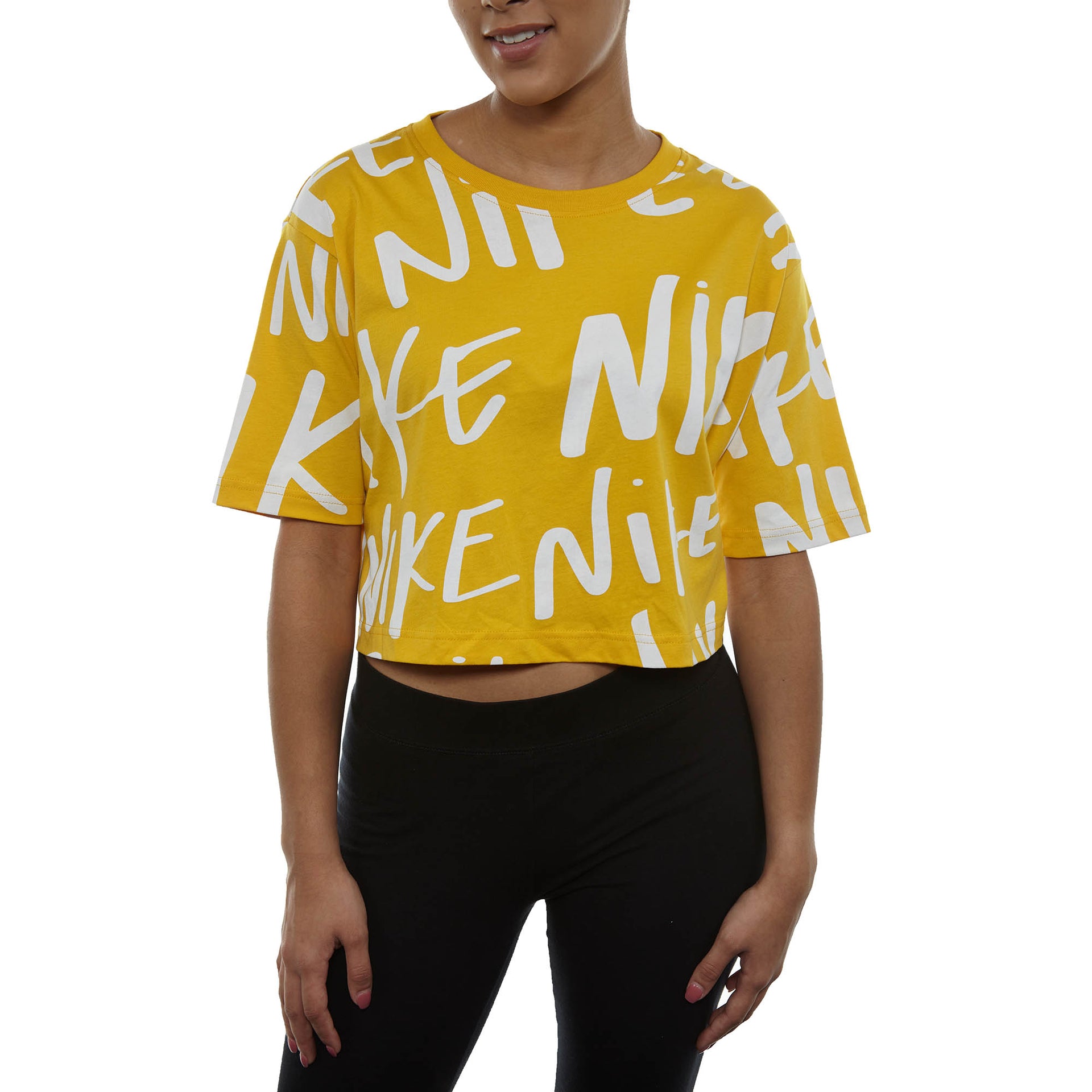 Nike Nsw Cotton Cropped Top Womens Style : 923365-752