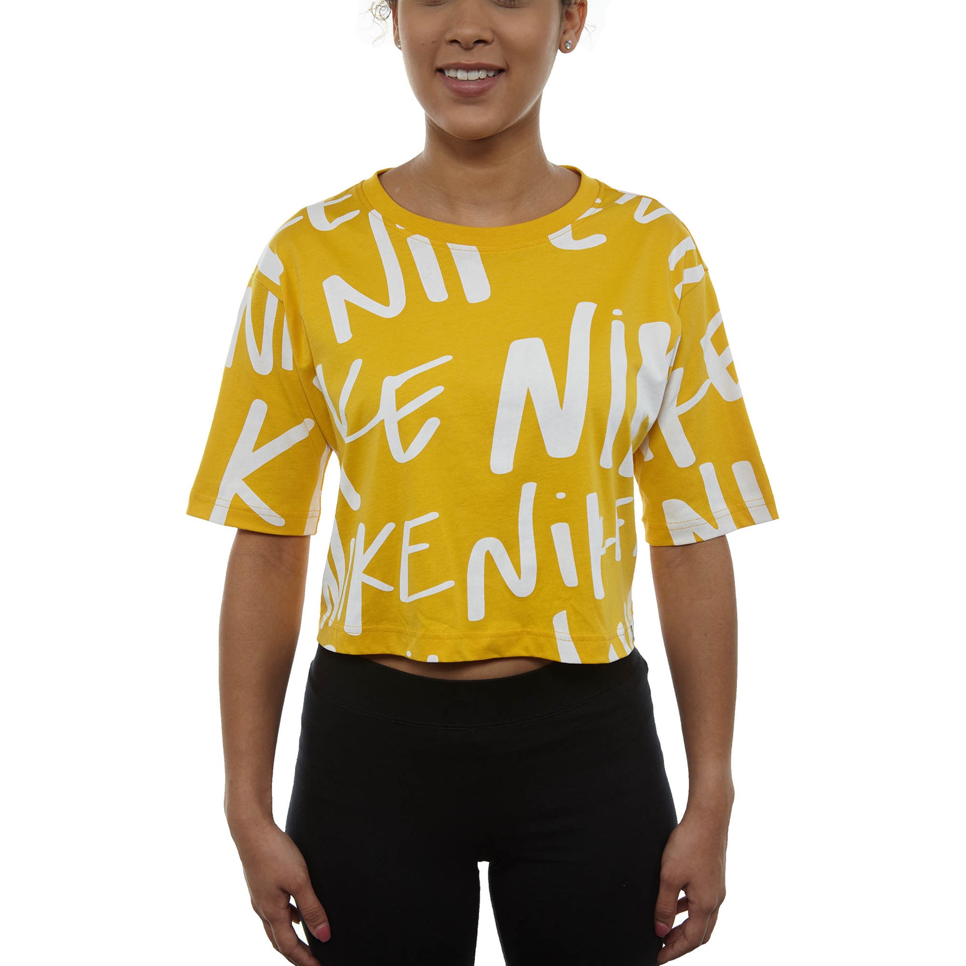 Nike Nsw Cotton Cropped Top Womens Style : 923365-752