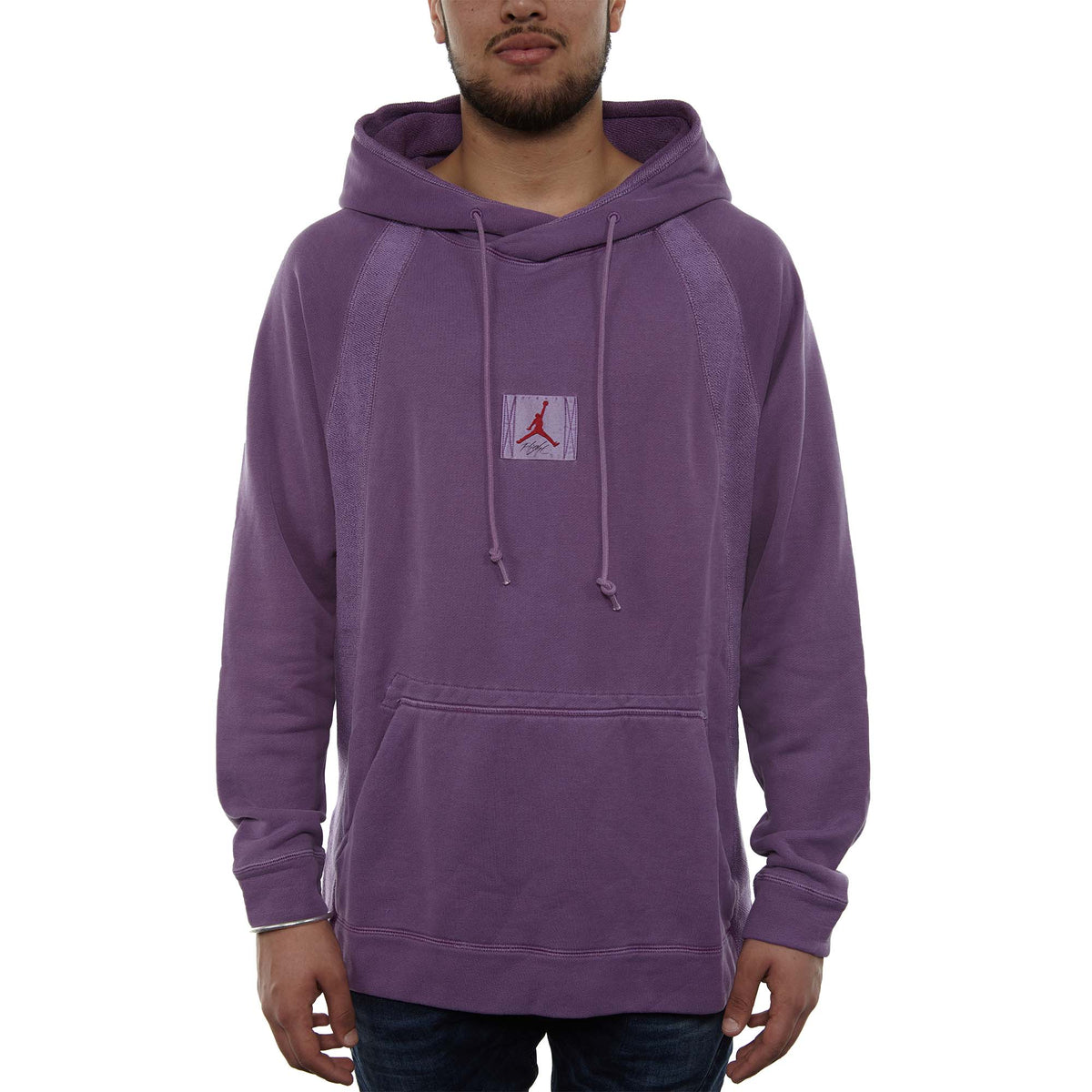 Jordan Sportswear Wings Washed Fleece Pullover Hoodie Mens Style : 939956-525