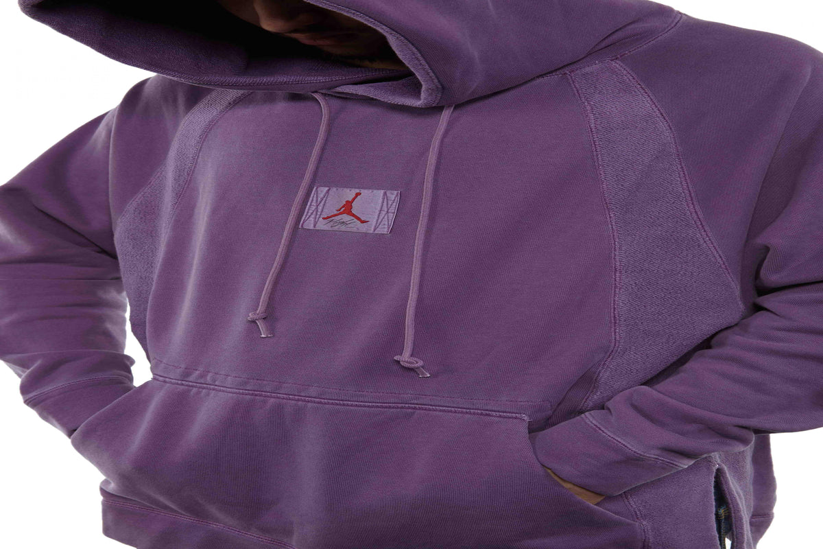 Jordan Sportswear Wings Washed Fleece Pullover Hoodie Mens Style : 939956-525