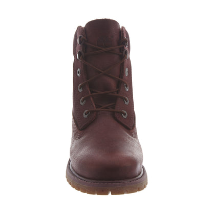Timberland 6" Premium D Ring Boot Burgundy (Women&