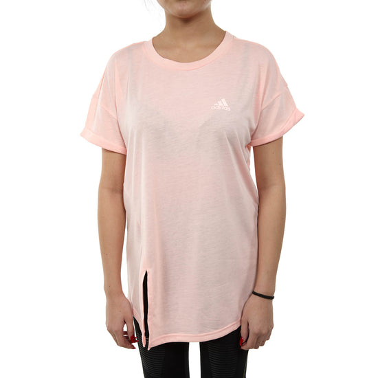 Adidas Sslv Tee Womens Style : Dx0440-Coral