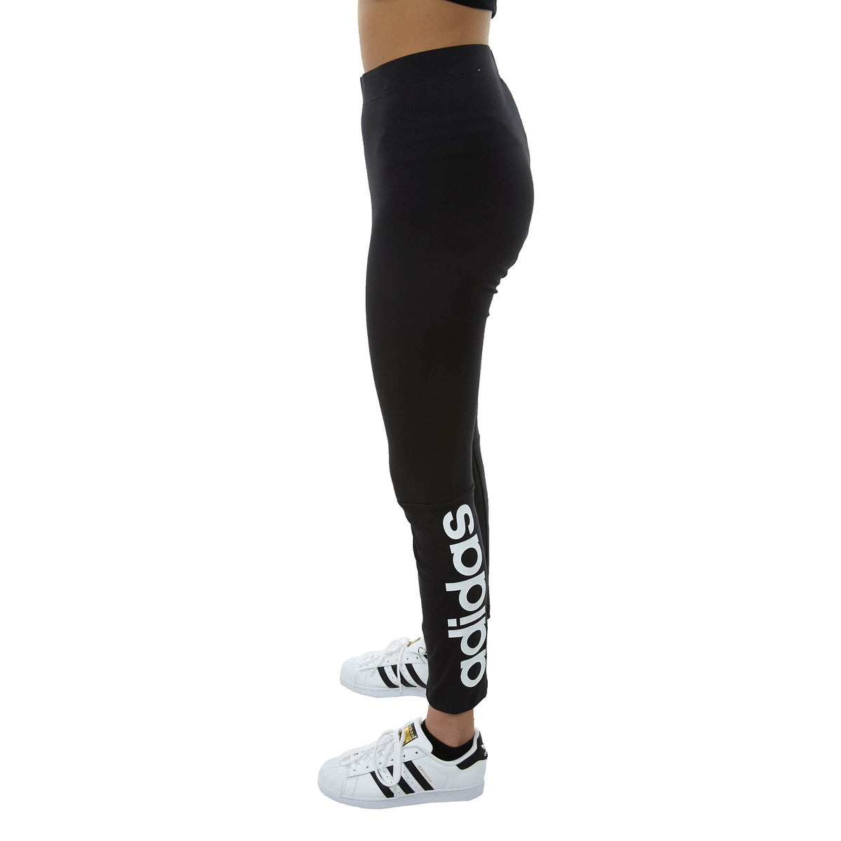 Adidas Essential Linear Tights Womens Style : S97155-BlK
