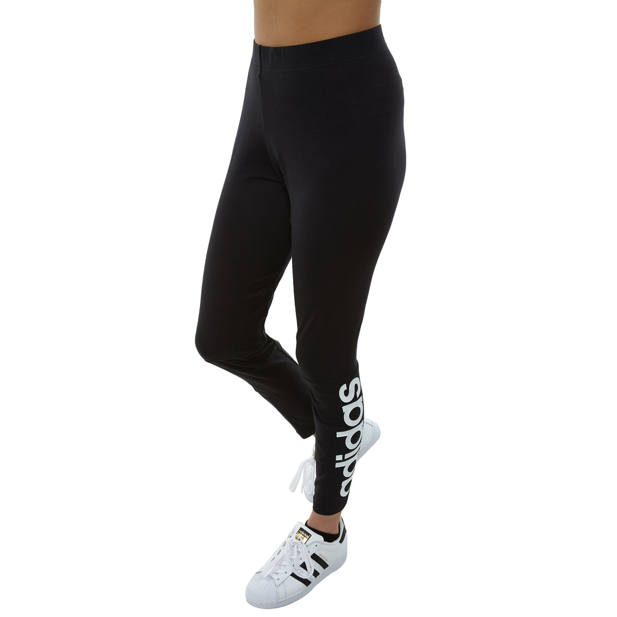 Adidas Essential Linear Tights Womens Style : S97155-BlK