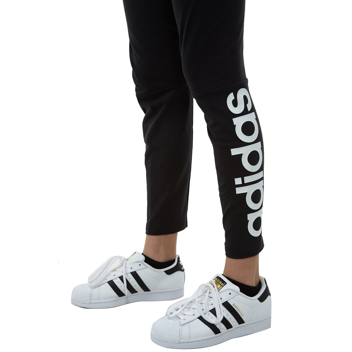 Adidas Essential Linear Tights Womens Style : S97155-BlK