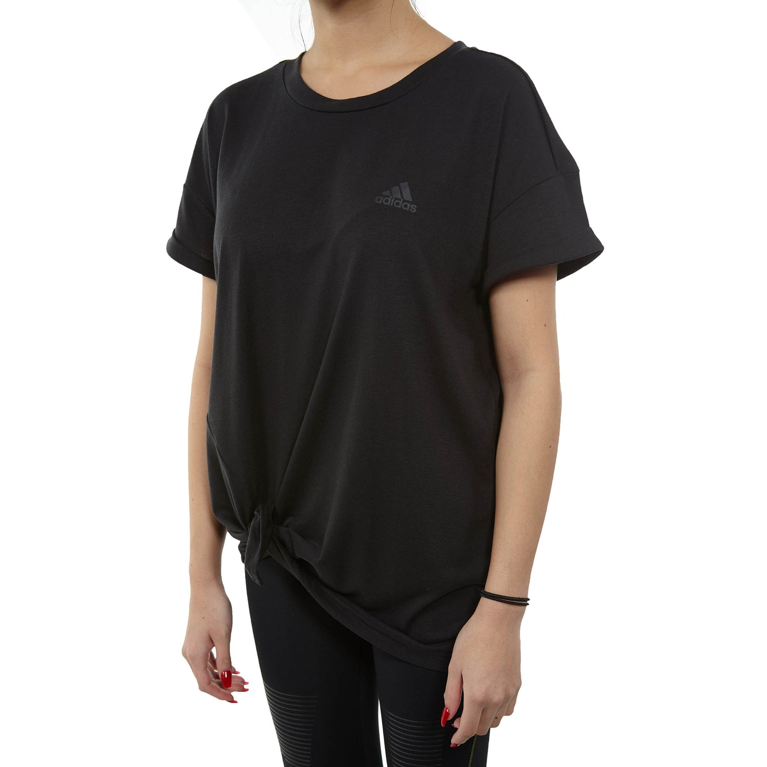 Adidas Sslv Tee Womens Style : Dx0460-Blk