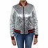 Maniere Metallic Bomber Jacket Womens Style : Mbj18