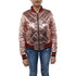 Maniere Metallic Bomber Jacket Womens Style : Mbj18