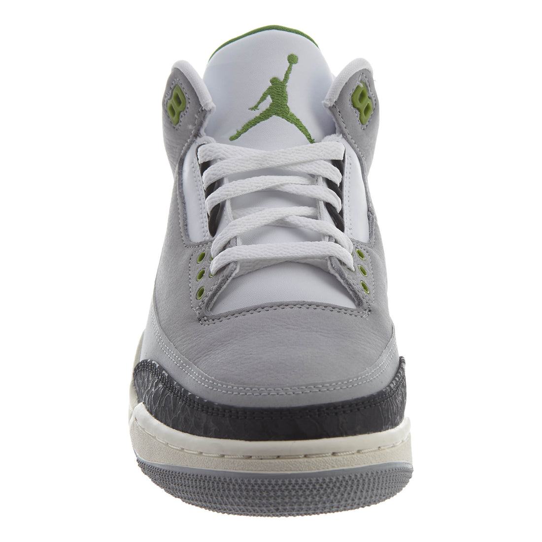 Air Jordan 3 Retro "chlorophyll" - lt smoke Mens Style :136064