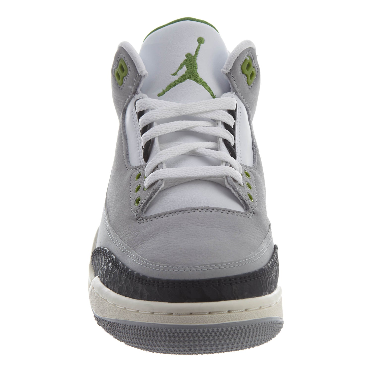 Air Jordan 3 Retro "chlorophyll" - lt smoke Mens Style :136064