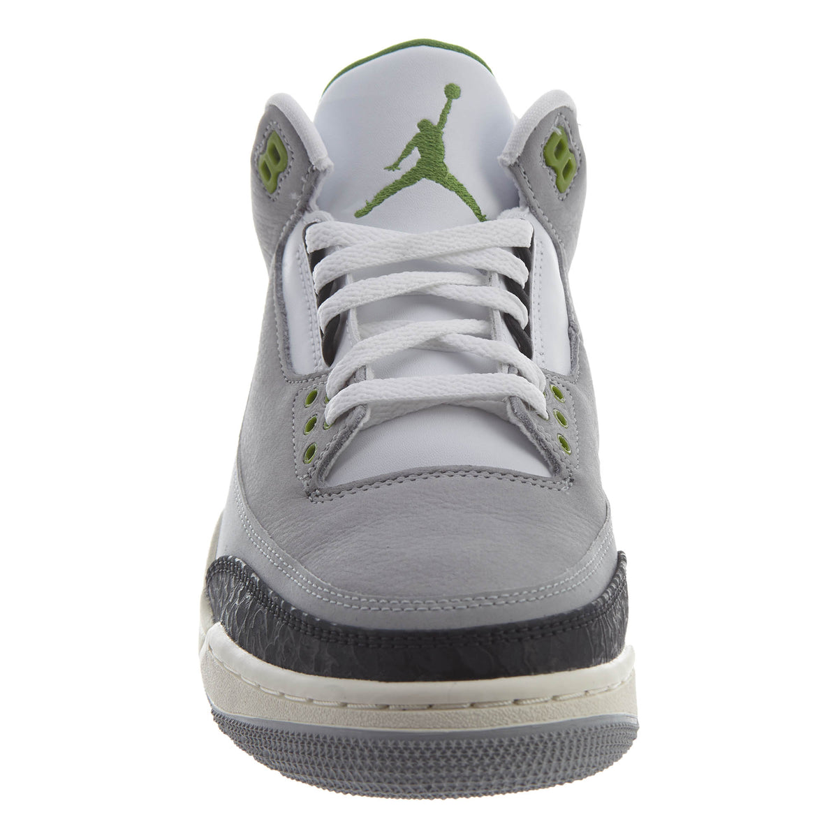 Air Jordan 3 Retro "chlorophyll" - lt smoke Mens Style :136064