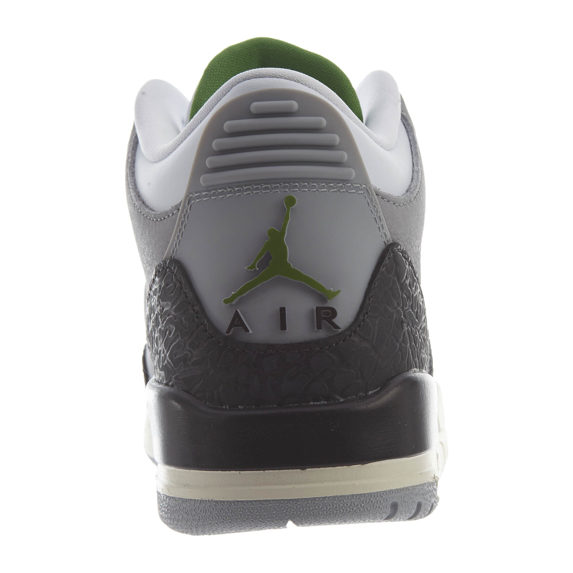 Air Jordan 3 Retro "chlorophyll" - lt smoke Mens Style :136064