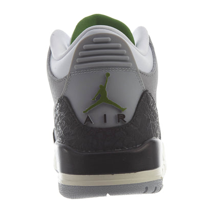 Air Jordan 3 Retro "chlorophyll" - lt smoke Mens Style :136064