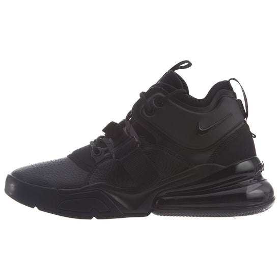 Nike Air Force 270 Triple Black New Lifestyle Casual Sneakers Mens Style :AH6772