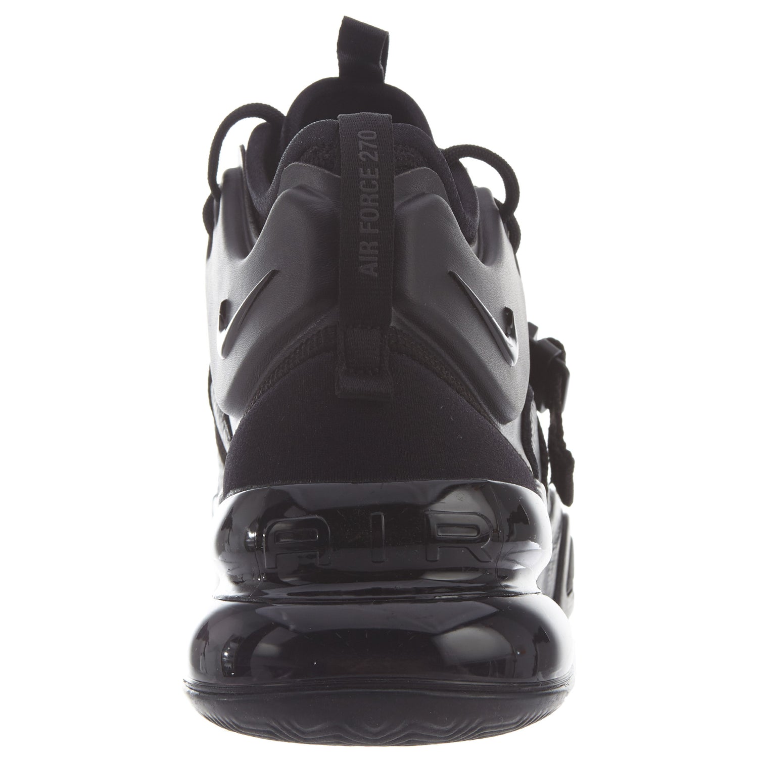 Nike Air Force 270 Triple Black New Lifestyle Casual Sneakers Mens Style :AH6772