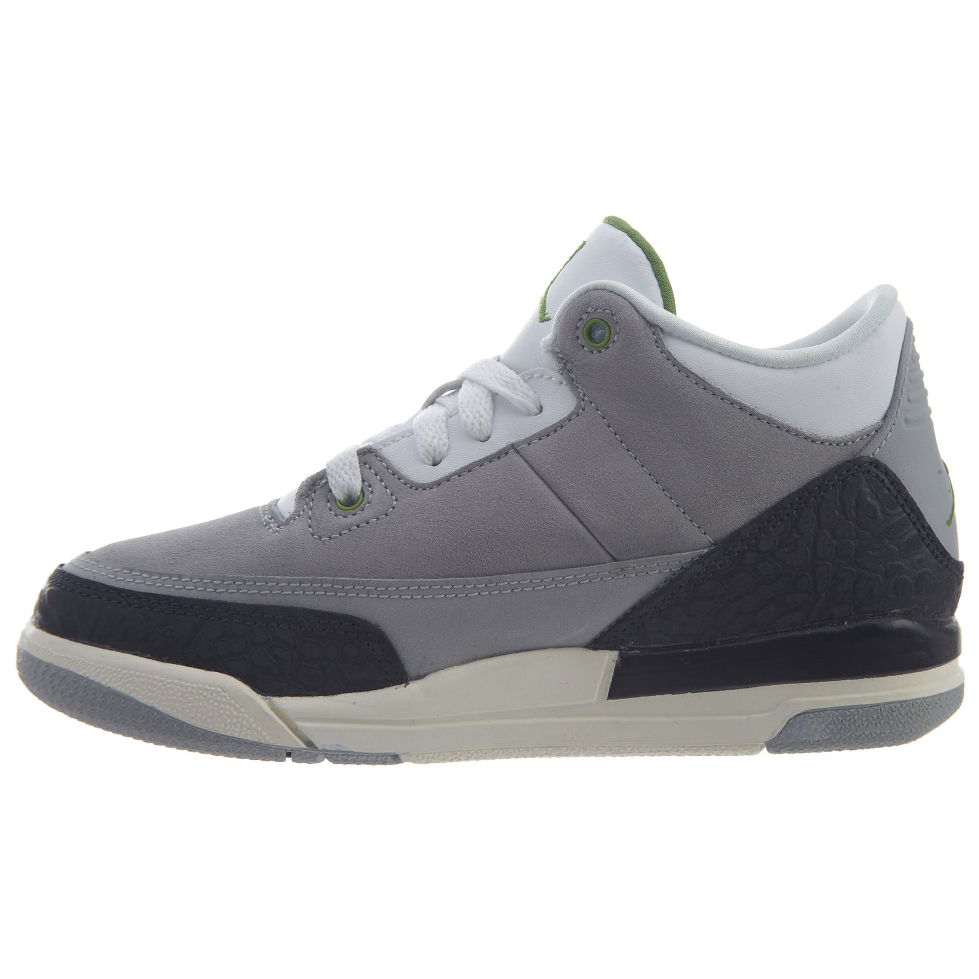 Nike Jordan 3 Retro Chlorophyll (PS) Boys / Girls Style :429487